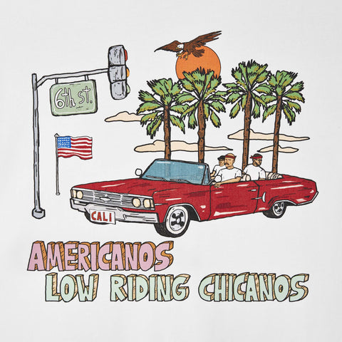 Allmosst Americano graphic design on a white background