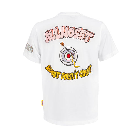 White cotton streetwear  Pay My Rent T-shirt